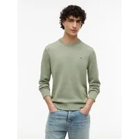 Tommy Jeans Strickpullover TJM SLIM FIT LIGHT SWEATER Slim fit mit Rundhalsausschnitt