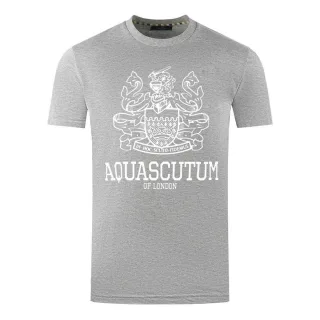 Aquascutum - "London Aldis" T-Shirt für Herren (Grau)