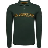 La Martina Langarm-Poloshirt XMP306 Herren Langarmshirt, Shirt, Poloshirt, Polohemd, Sportshirt