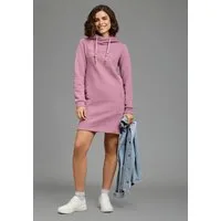 KangaROOS Sweatkleid auch in großen Größen, mit Kapuze, aus Baumwollmischung