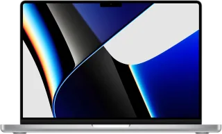Apple MacBook Pro (2021) [142" Apple M1 Pro 8 Core 16GB RAM 512GB SSD Apple 14 Core macOS] silber