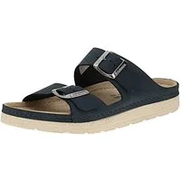 BERKEMANN Berkemann 01914 Verica Nubuk - Damen Pantolette - 320-Dunkelblau Sandale