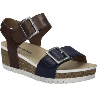 JOSEF SEIBEL Damen Sandale Quinn 02 in ocean-camel