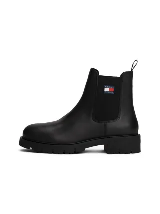 Tommy Jeans - Chelsea-Boots schwarz - Gr. - 37