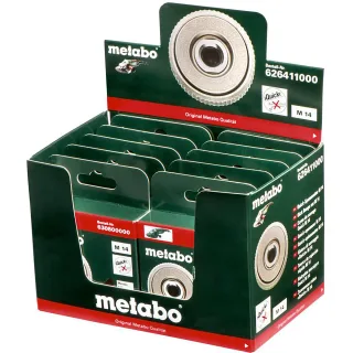 Metabo Quick-Spannmutter M 14 im Display, für alle Winkelschleifer - 10 Stück - 626411000