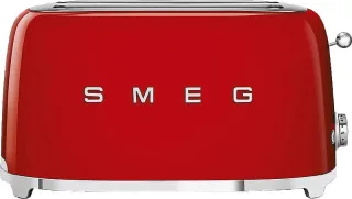 Smeg Toaster "TSF02RDEU" 2 lange Schlitze für 2 Scheiben 1500 W