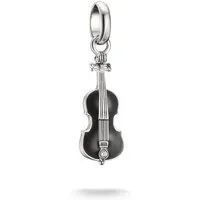 THOMAS SABO Charm-Einhänger THOMAS SABO Wednesday Cello-Optik Charm - Connect, mit Zirkonia (synth)