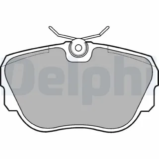 Delphi Bremsbel?ge vorne BMW 3er Z1 LP596