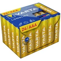 VARTA Varta VARTA Longlife AAA Cube Pack24 Micro (AAA)-Batterie Alkali-Manga Batterie