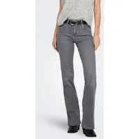 ONLY Bootcut-Jeans ONLBLUSH MID WAIST FLARED DNM REA1099 mit dezentem Used-Look