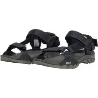 Jack Wolfskin Ridge schwarz Damen Sandale