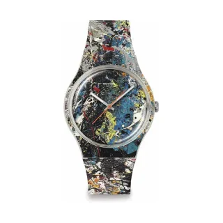 Swatch Unisexuhr 2601 SWATCH X GUGGENHEIM SUOZ366
