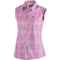 Maier Sports Funktionsbluse Paloma ärmellose Damen Bluse, sommerliches Blusen-Shirt, Karobluse, Reg. Fit