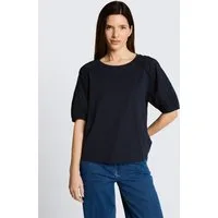 TOM TAILOR T-Shirt T-Shirt T-Shirt mit Lochstickereien