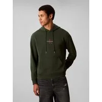 Calvin Klein Jeans Sweatshirt LS EU 350TERRY MICRO MONOLOGO HO Kapuze, regular fit