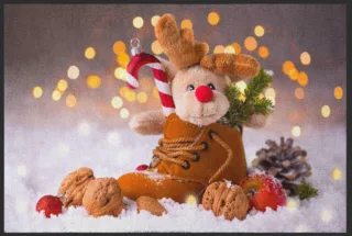 Fussmatte Weihnachten 4589 | Größe: 60 cm x 45 cm