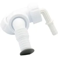 Haas Otto Siphon Kondensat- und Geräteanschlusstülle 3/4" auf 1" und 3/8"