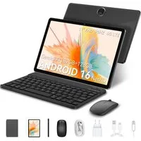 blackview 11 Zoll ZENO 5 Android 16 Tablet 90Hz mit Tastatur Stift Maus Tablet (128 GB, 4G LTE, PC 3,0, Widevine L1, Octa-Core, DokeOS_P 5.0 A16, 32(8+24)GB)