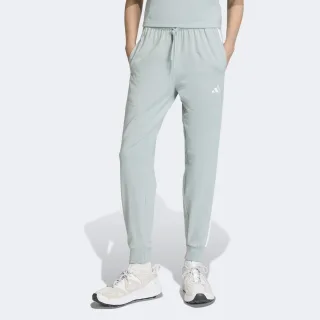 adidas Sportswear Sporthose "ESSENTIALS 3-STREIFEN" Lässig geschnitten, hoher Bund, schmal zulaufende Beinform