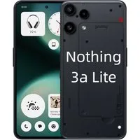 NOTHING Nothing Phone (3a) Lite Smartphone (6.77 Zoll, 256 GB Speicherplatz, 50 MP Kamera)