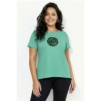 Ulla Popken T-Shirt Funktions-Shirt UV-Schutz Rundhals Halbarm