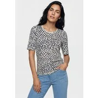 Olsen T-Shirt Shirt mit Rundhalsausschnitt und kurzen Ärmeln