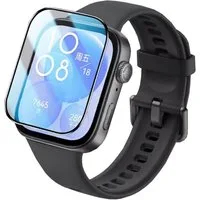 Wigento Smartwatch-Hülle Für Huawei Watch Fit 4 / 4 Pro / 3 2.5D 0,26mm H9 Transparent Folie, H9 Glas Display Schutz Folie