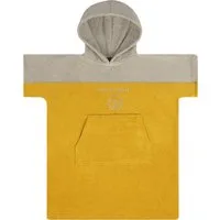 normani Badeponcho Kinder Badeponcho Puwai, Bio-Baumwolle, Kapuze, Schlupf, Badeponcho aus 100 % Bio-Baumwolle