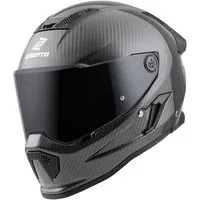 Bogotto Motorradhelm Rapto Carbon Helm, vorbereitet für Kommunikationssystem,geeignet für Brillenträger,v