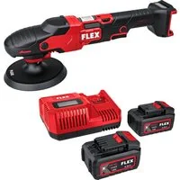 Flex Akku-Poliermaschine PE 2 18-EC Set, 550 min. U/min, 1800 max. U/min, Ø 150 mm