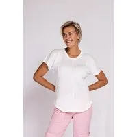 Zhrill Kurzarmshirt ROSAY normale Passform, Kurzarm, unifarbenes Design