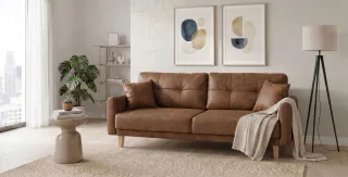 Home affaire 3-Sitzer "TRIPLO optionale Schlafsofa mit Bettkasten, Maße B/T/H: 215/100/89 cm" Wahlweise Bettfunktion - Liegefläche 145x191 cm, Rücken-, Zierkissen
