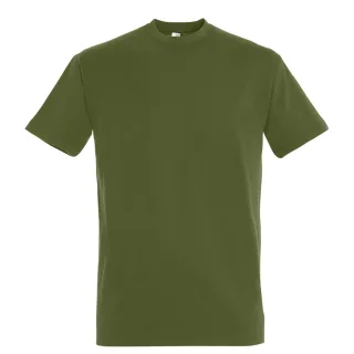 SOLS Mens Imperial Heavyweight Short Sleeve T-Shirt (Dark Khaki)