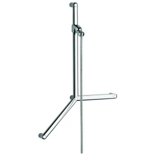 Kludi Sirena-Care Brausestange 6150205-00 900 mm, barrierefrei, 90°-/45°-Haltegriffe, chrom