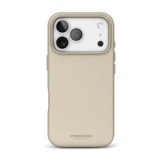 Vonmählen Vegan Leather Case iPhone 17 Pro Max Cream