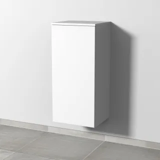 Sanipa 3way Mittelschrank mit 1 Tür, Weiß-Soft, SM12243 SM12243