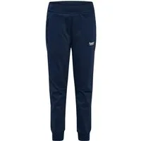 hummel Jogginghose hmlJR REGULAR ADJ WAIST PANTS mit Seitentaschen mit Reißverschlüssen, aus weichem Sweatstoff