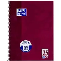 OXFORD Notizblock Collegeblock Schule Optik Paper 90 g/qm A4+ liniert/Rand 80Blatt(T)