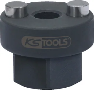 KS Tools Blattfederbolzen-Stecknuss für Volvo, 27mm - 450.0242