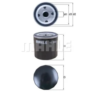 Mahle ?lfilter Opel Astra F G
