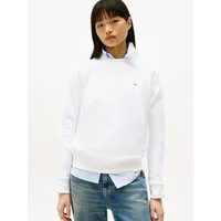 Tommy Jeans Sweatshirt TJW REG S FLAG CREW mit Logostickerei, Regular Fit