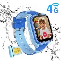 blackview Z10 Kinderuhr mit GPS und 4G, Installierbare APP Smartwatch (1,83 Zoll), 1,83", 8GB, GPS+LES+WiFi, 4G-LTE, IP67, SOS, Bluetooth