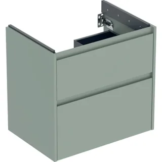Geberit Renova Plan Unterschrank für Waschtisch, mit zwei Schubladen: 64.4x60.6x44.6cm, 504028IK1 504028IK1