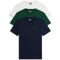 Tommy Jeans T-Shirt TJM EXTRA SLIM 3 PACK (Packung, 3-tlg) Mit Rundhalsausschnitt