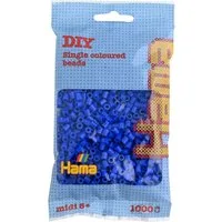 Hama Bügelperlen Hama Bügelperlen – Blau, Midi 5 mm (1000 Stk)