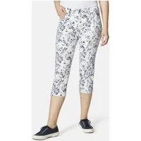 STOOKER WOMEN 7/8-Hose Tahiti Print Capri Slim Fit Capri Slim Fit Casual Clean Wash für Damen