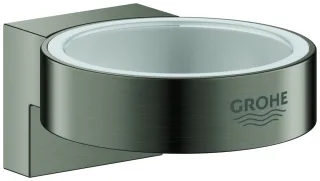 GROHE Halter Selection 41027 für Glas/Seifenspender hard graphite geb., 41027AL0 41027AL0