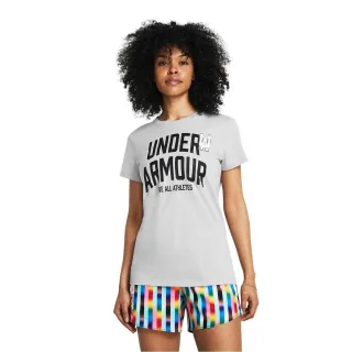 Under Armour - "Pride" T-Shirt für Damen, Rundhalsausschnitt (Grau)