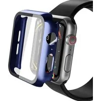 Baker Smartwatch-Hülle 2x Hülle für Apple Watch 1/2/3/4/5/6/7/8/9/SE/Ultra/Ultra2, (2 Pack) 38mm 40mm 41mm 42mm 44mm 45mm 49mm, i Watch Schutzhülle Case
