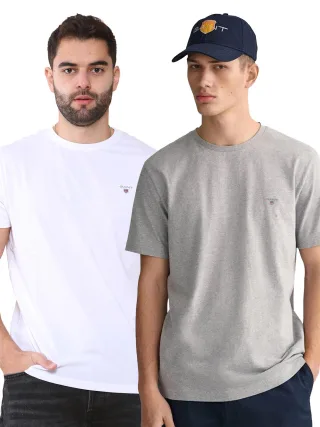 Gant | 2er Pack Herren Rundhals-T-Shirt